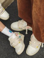 Hip-hop Versatile Dirty Braid Bread Shoes
