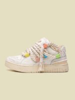 Hip-hop Versatile Dirty Braid Bread Shoes