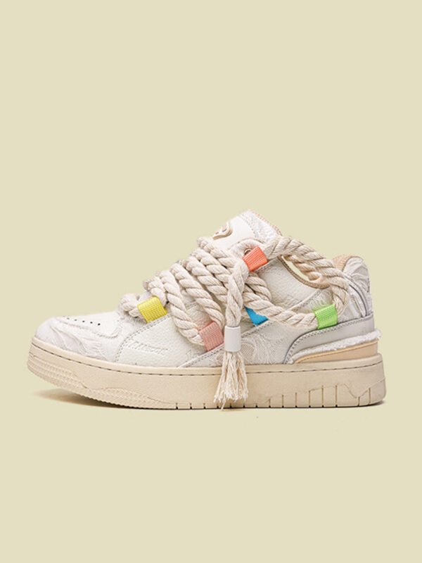 Hip-hop Versatile Dirty Braid Bread Shoes