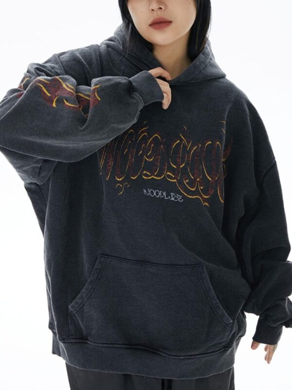 American Washed Hooded Sweatshirt