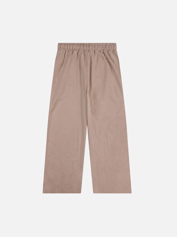 Alphabet Suede Pants