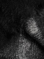 Rip Damage Design Turtleneck Knitwear Sweater - 1525