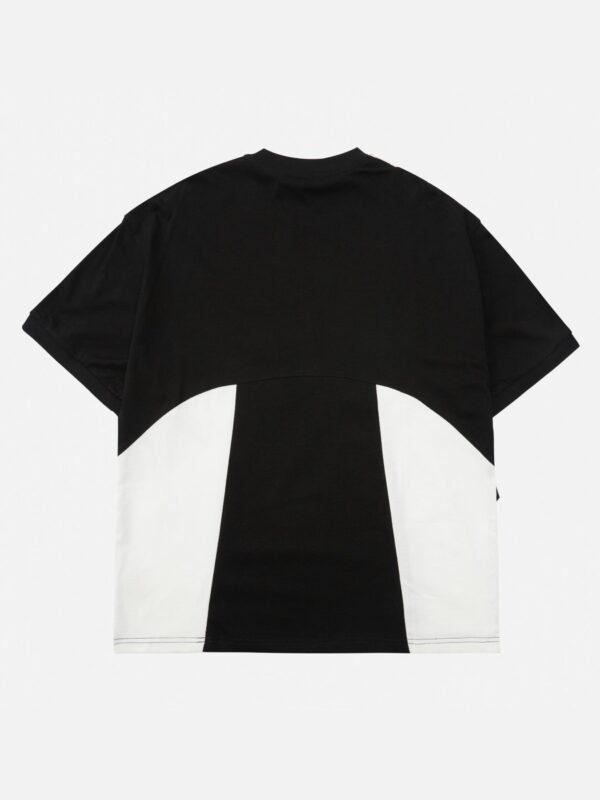 Embroidered Panel T-shirt -1587
