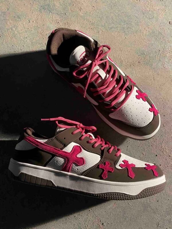 Splicing Skateboard Sneakers -1420