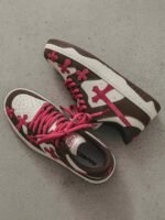 Splicing Skateboard Sneakers -1420