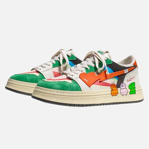 High Street Graffiti Board Shoes