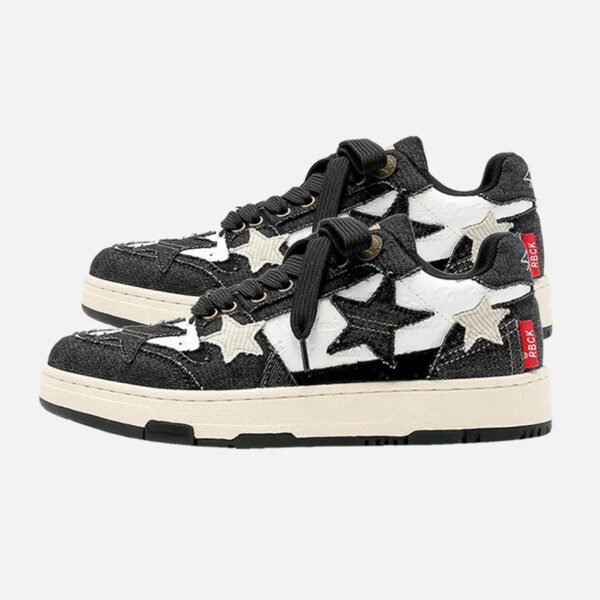 Retro Star Elements Casual Board Shoes -1607