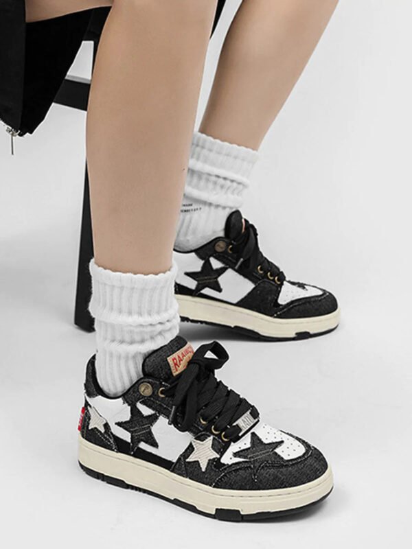 Retro Star Elements Casual Board Shoes -1607