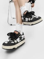 Retro Star Elements Casual Board Shoes -1607