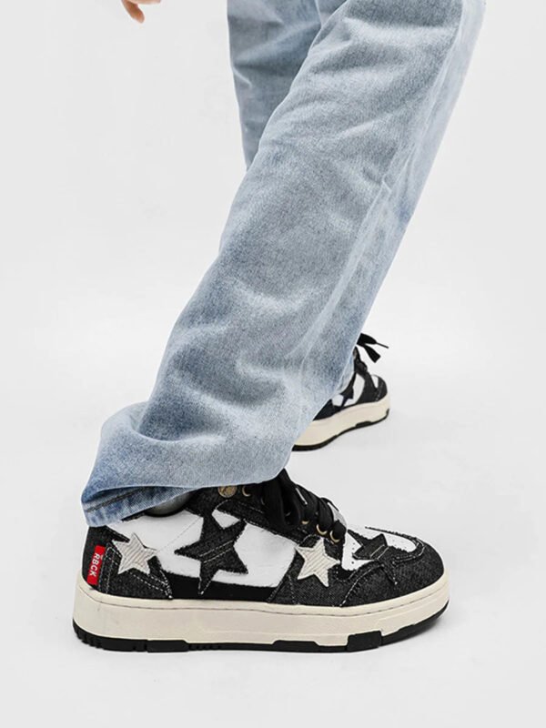 Retro Star Elements Casual Board Shoes -1607