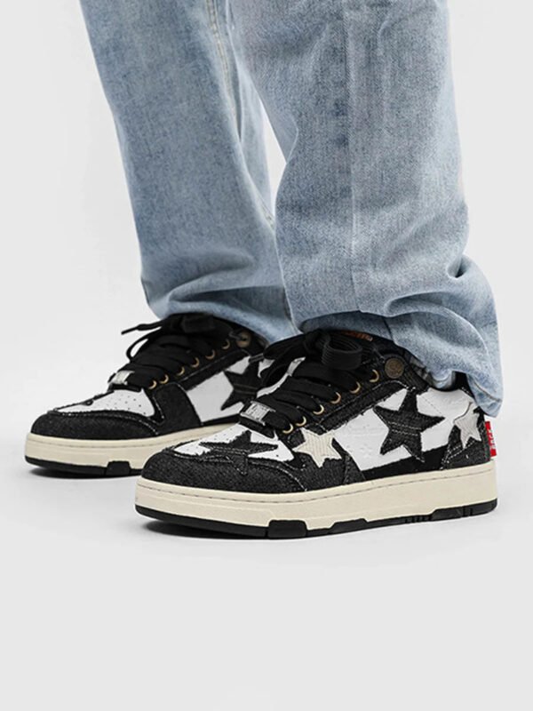 Retro Star Elements Casual Board Shoes -1607