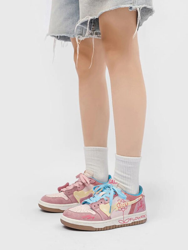 Sunflower Couple Sports Skate Shoes -1593