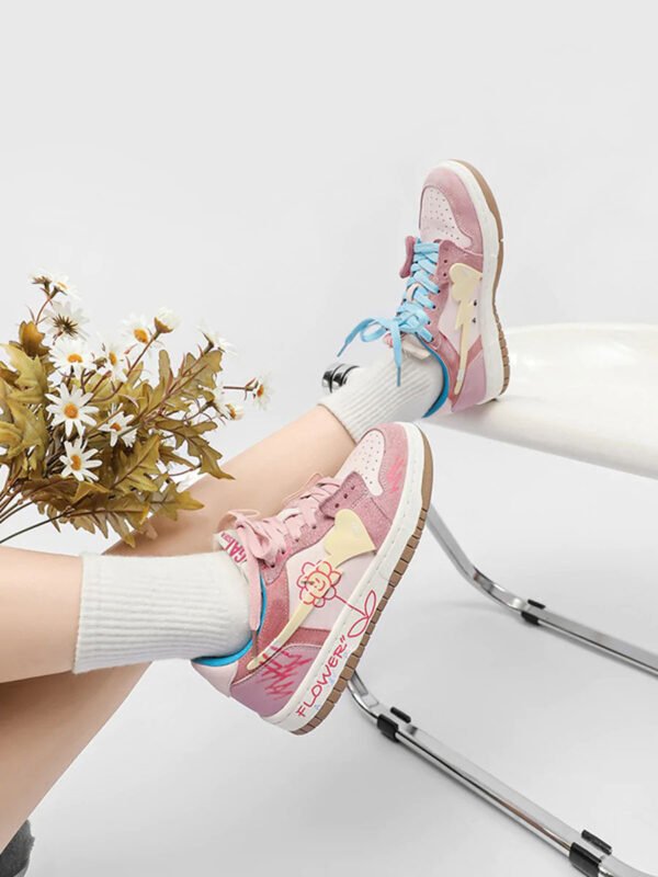 Sunflower Couple Sports Skate Shoes -1593