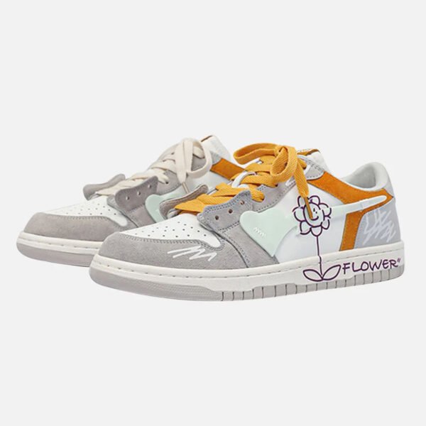Sunflower Couple Sports Skate Shoes -1593