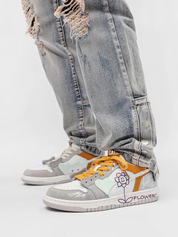 Sunflower Couple Sports Skate Shoes -1593