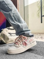 Versatile Rose Stamp Print Board Casual Shoes - 1615