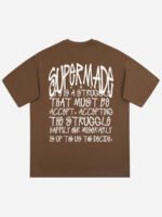 Logo Design Printed T-Shirt -1430