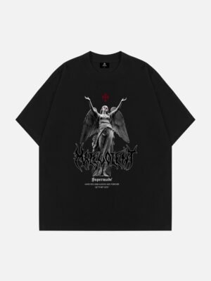 Dark Print T-shirt -1428