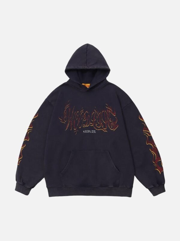 American Washed Hooded Sweatshirt