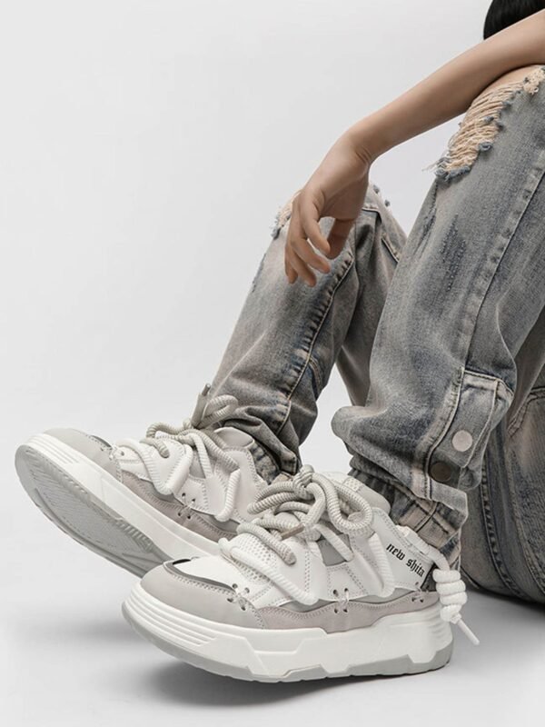 Niche Trendy Thick-soled Board Shoes