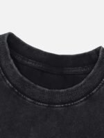 Dark Time Hourglass Print T-shirt